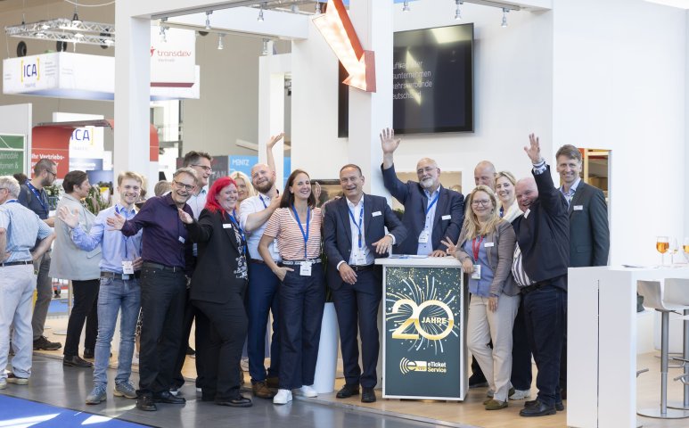 ETS Geburtstag auf der IT-Trans 2024
