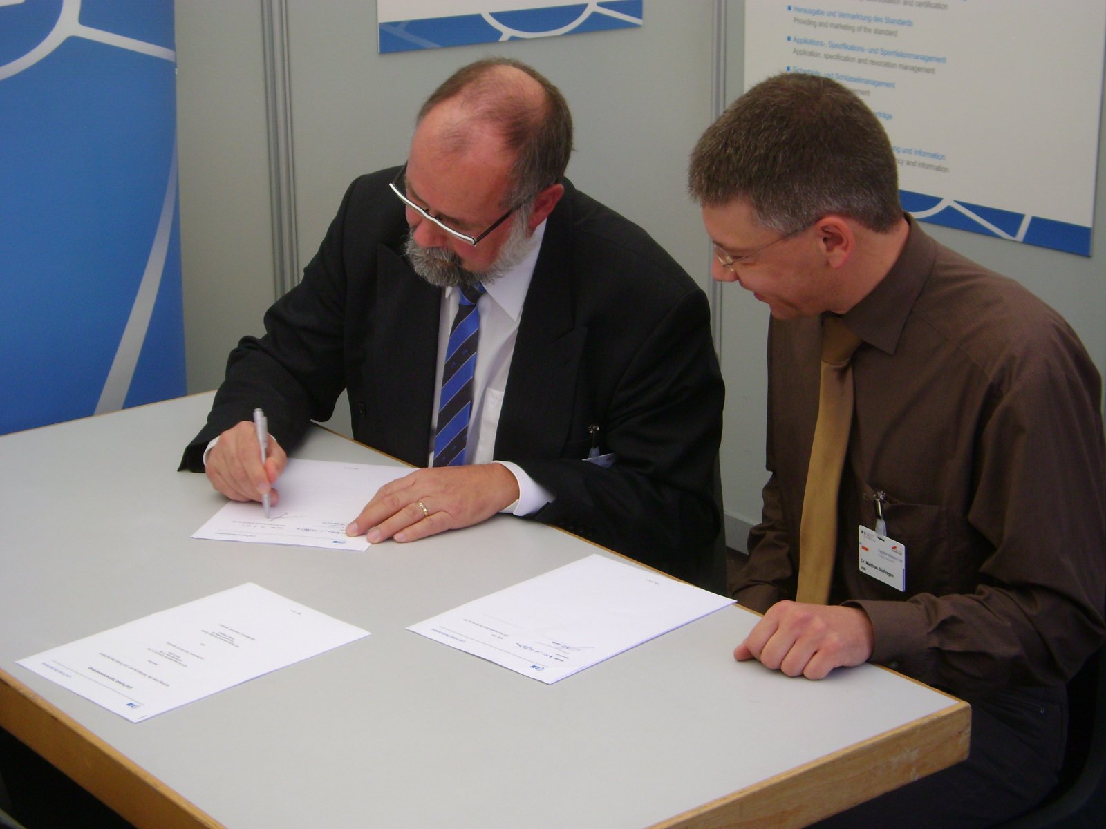 ETS Historie Gründungsvertrag