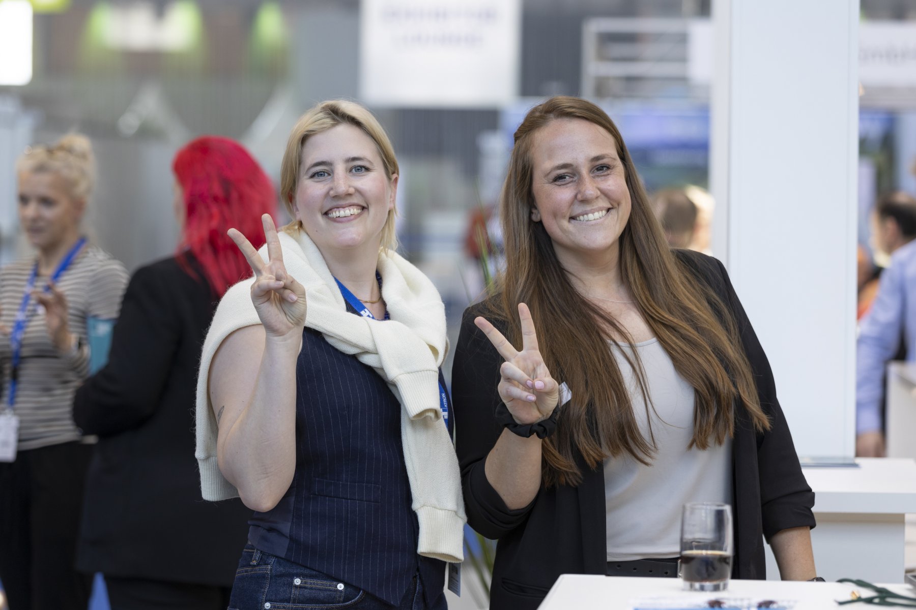 Lisa und Franzi bei der IT Trans 2024